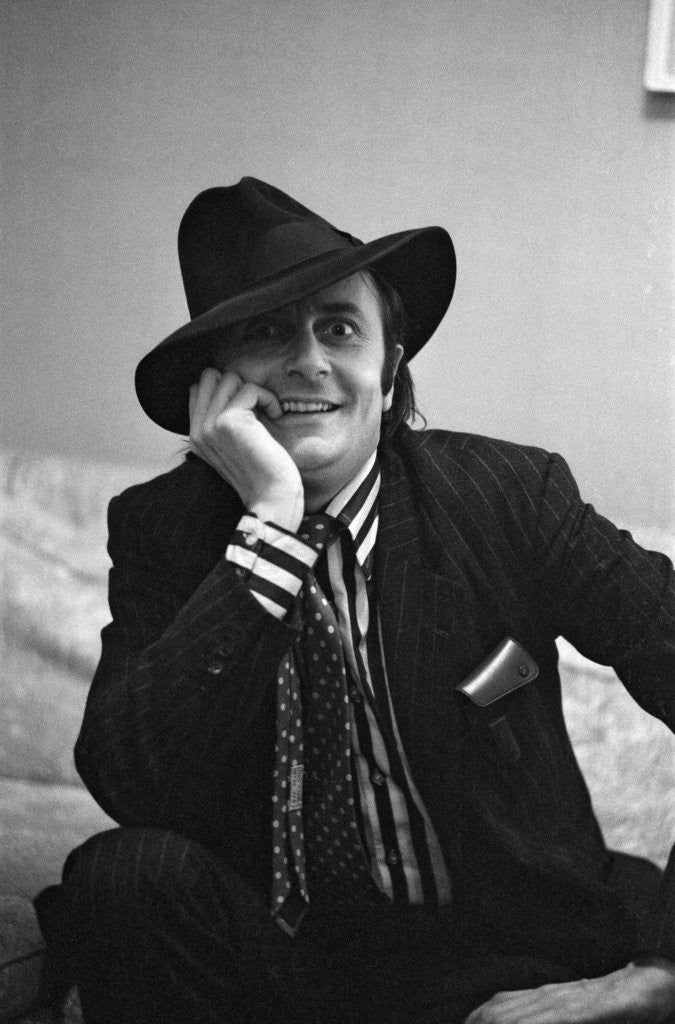 Detail of Barry Humphries by Ron Burton