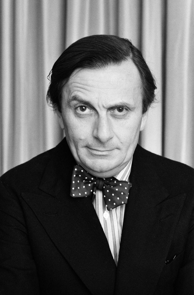 Detail of Barry Humphries by Carl Bruin