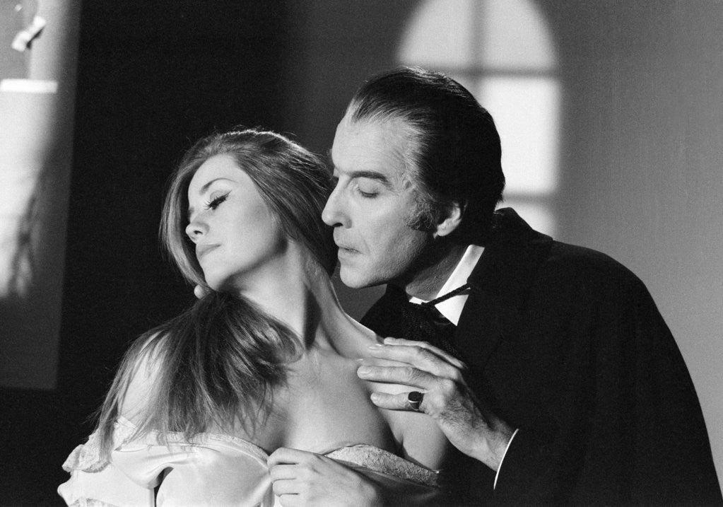 Detail of Christopher Lee by George Greenwell