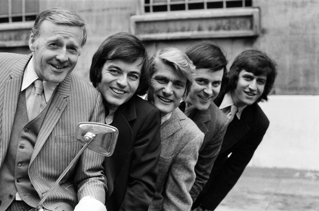 Detail of Radio 1 DJ's by Peter Stone