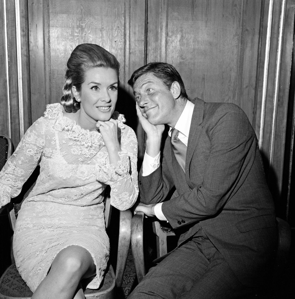 Detail of Dick Van Dyke and Sally Ann Howes at The Dorchester Hotel by Maurice Kaye