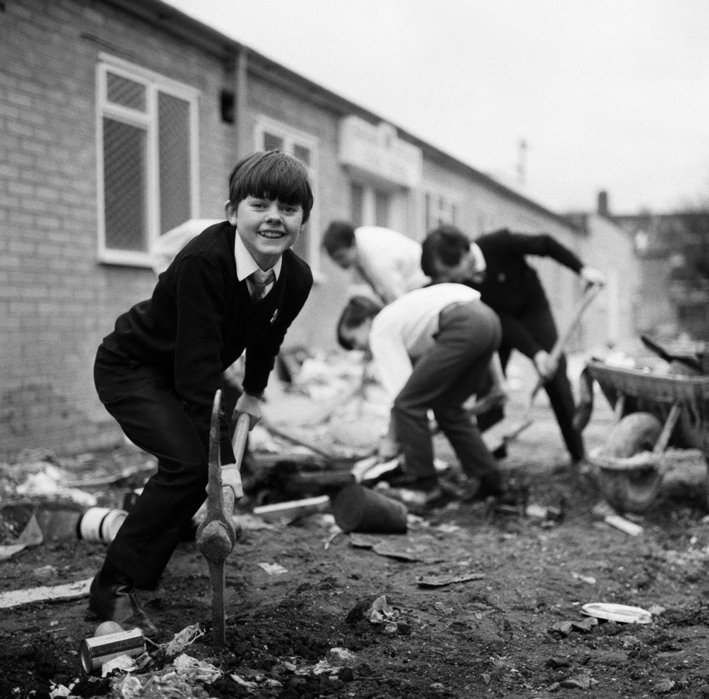Detail of Jack Wild, 1968 by Eric Piper