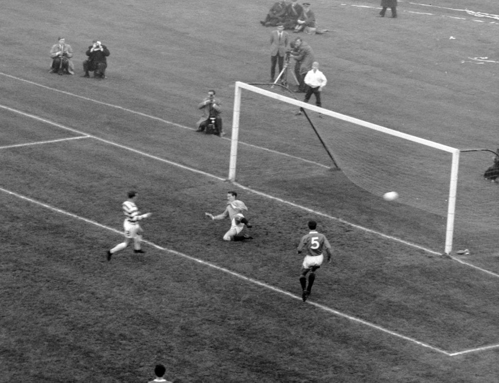 Detail of Scottish League Cup by Sunday Mail