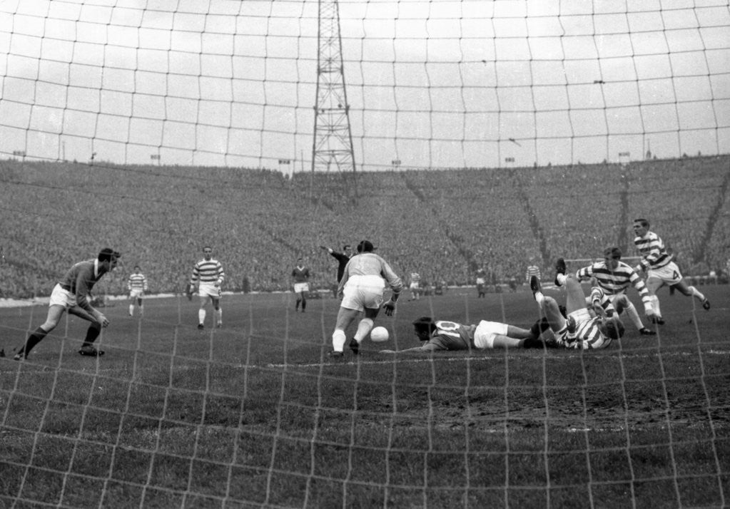 Detail of Scottish League Cup by Sunday Mail