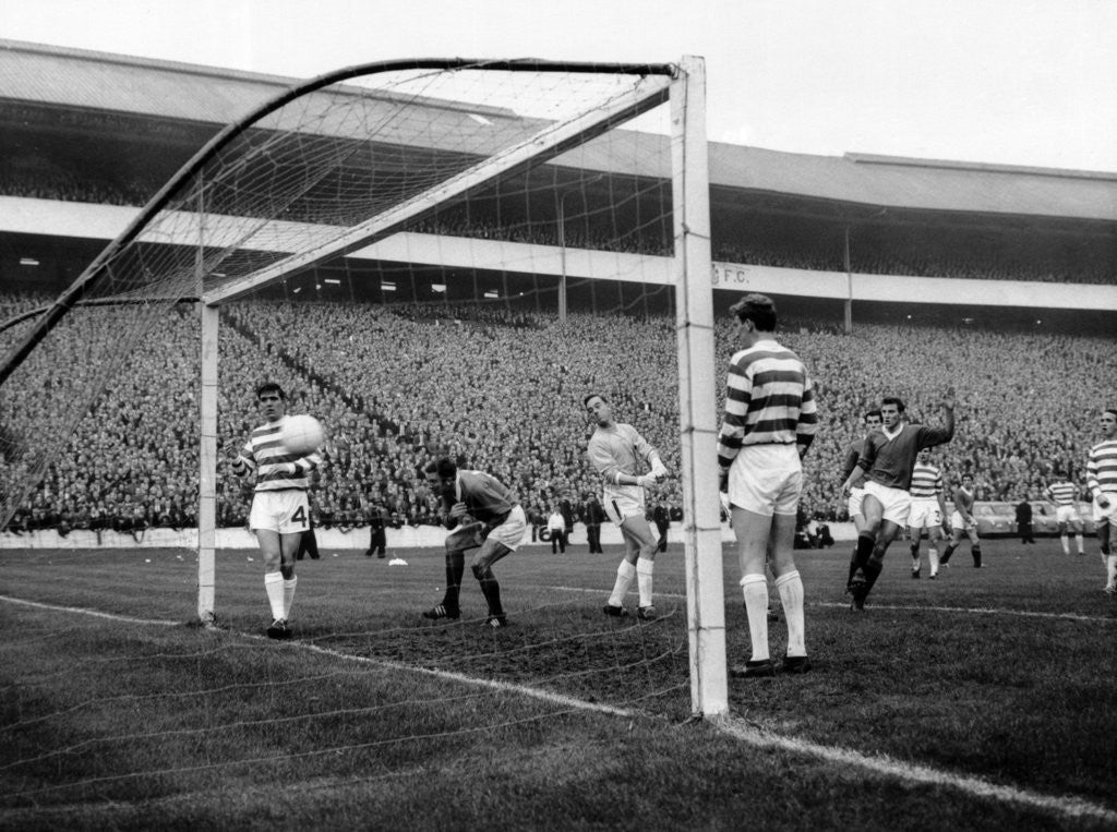 Detail of Scottish League Cup by Sunday Mail