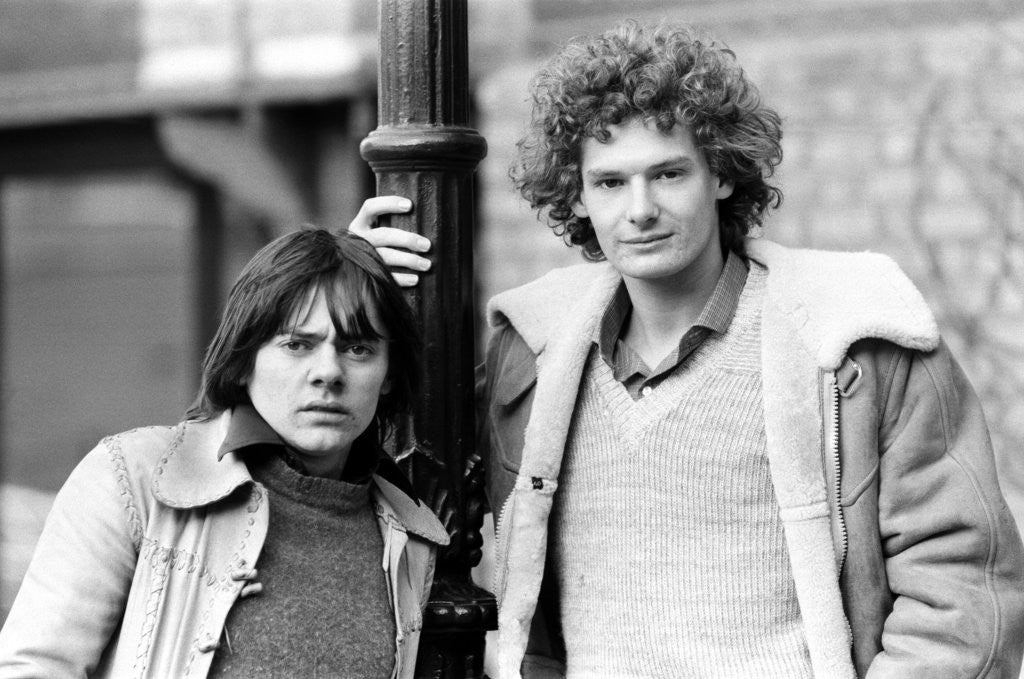 Detail of Jack Wild and Mark Lester, 1981 by Brendan Monks