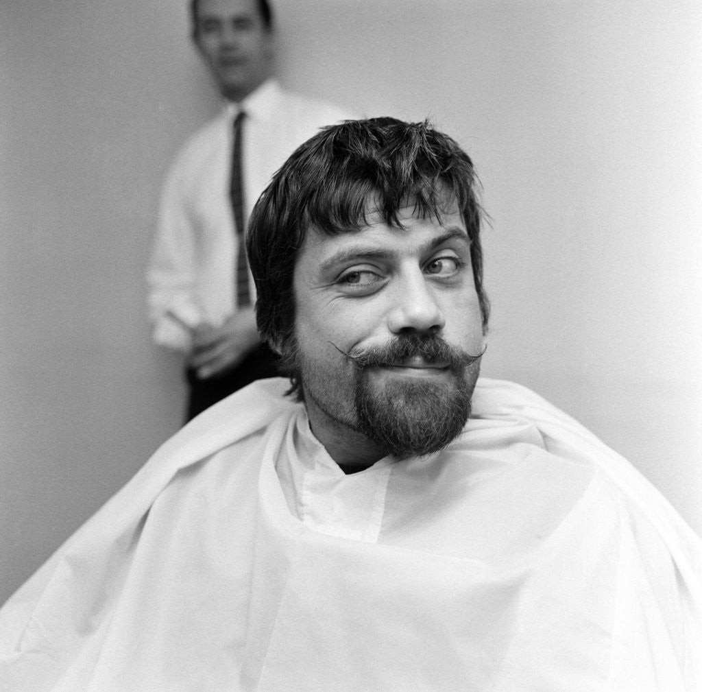 Detail of Oliver Reed, 1966 by Peter Stone