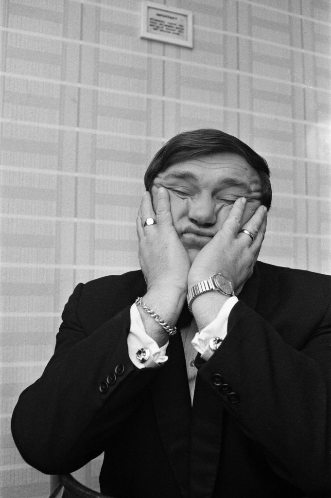 Detail of Les Dawson by Randle