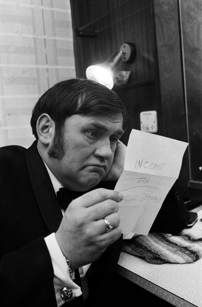Detail of Les Dawson by Randle