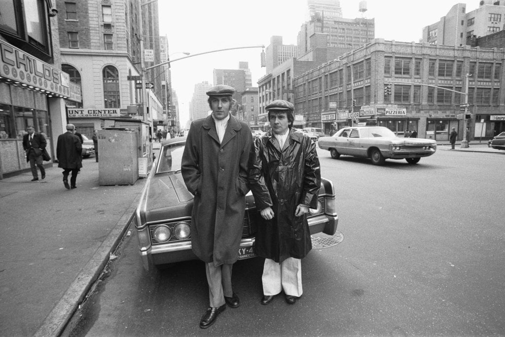 Detail of Peter Cook and Dudley Moore as 