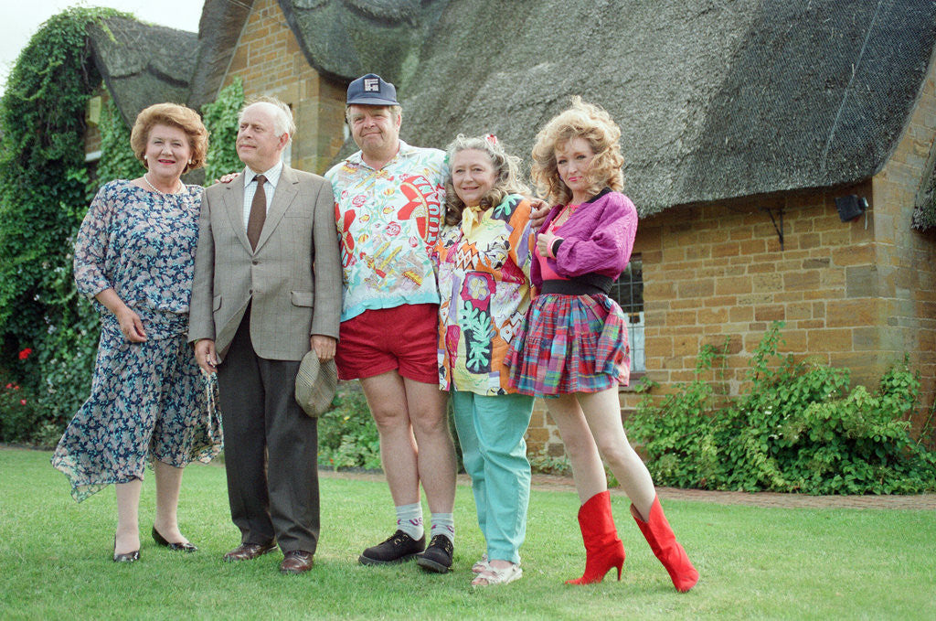 Detail of Photocall for new BBC production 'Keeping up Appearances' by Williams