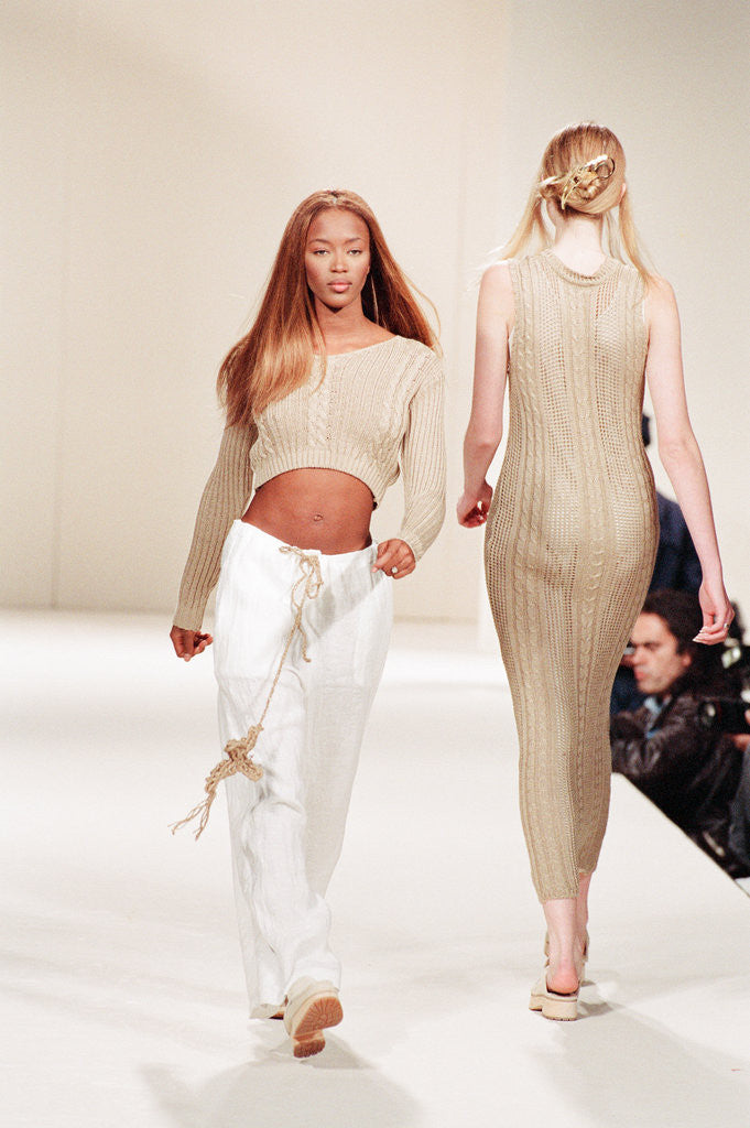 Detail of Naomi Campbell by Nigel Wright