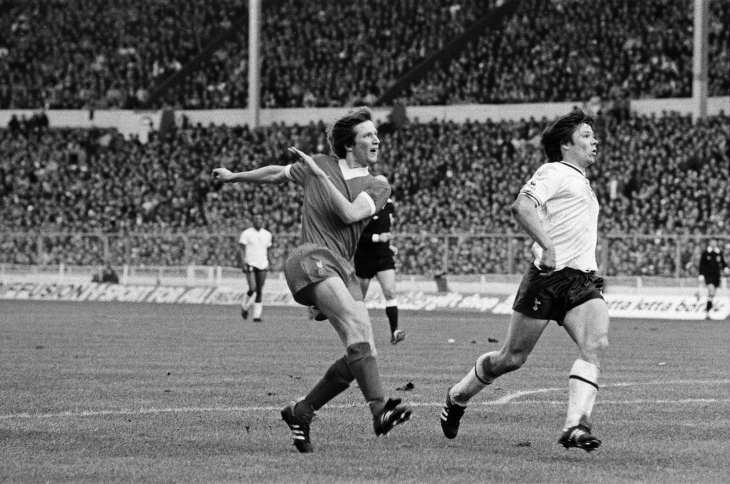 Detail of Liverpool v Tottenham Hotspur, 1982 by Cook / Olley
