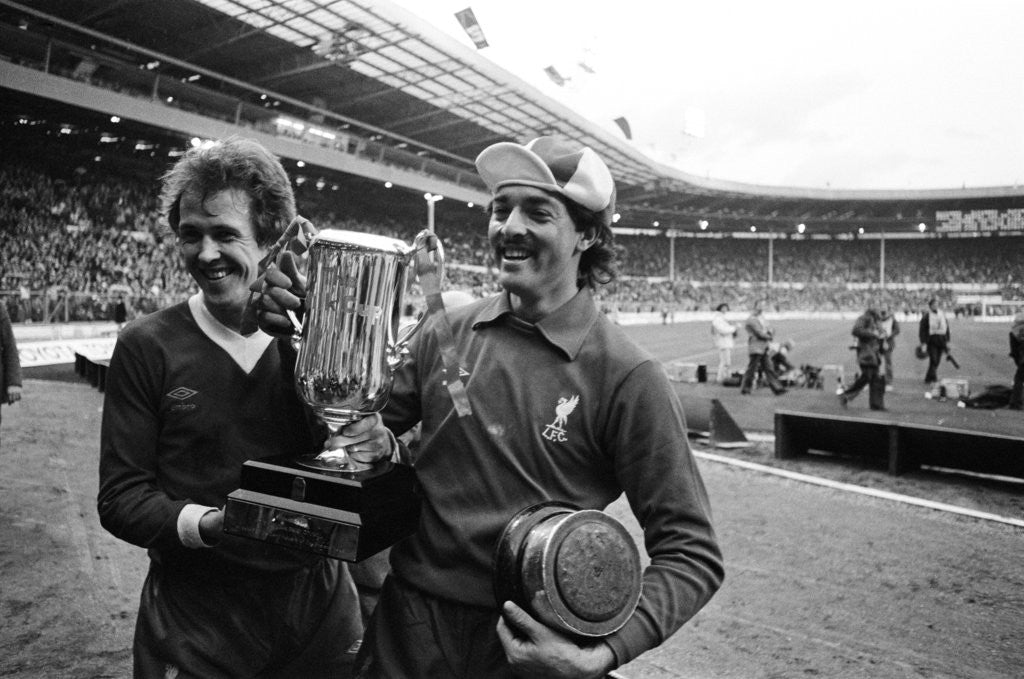 Detail of Liverpool v Tottenham Hotspur, 1982 by Cook / Olley