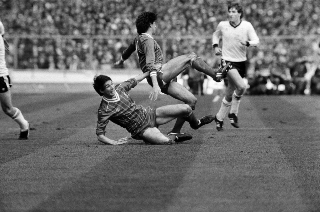 Detail of Liverpool v Manchester United, 1983 by Cook / Olley