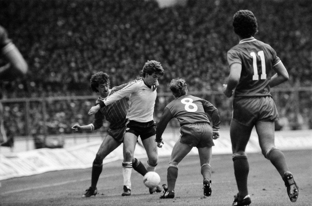 Detail of Liverpool v Manchester United, 1983 by Cook / Olley