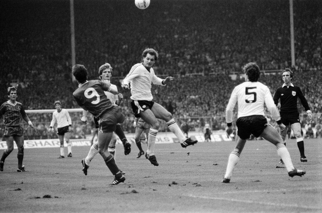 Detail of Liverpool v Manchester United, 1983 by Cook / Olley