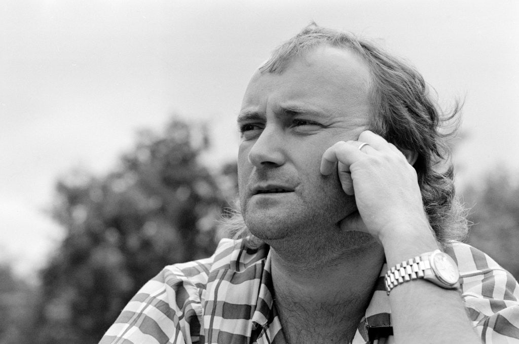 Detail of Phil Collins by Monks