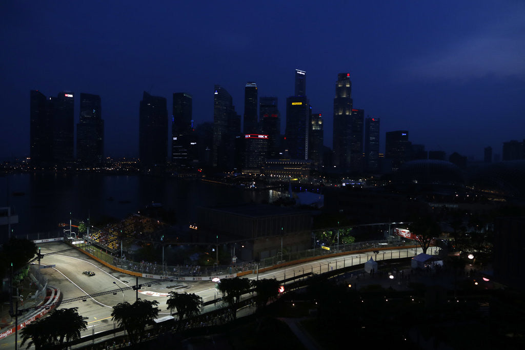 Detail of Chasing shadows, Vitaly Petrov, Singapore by Lorenzo Bellanca