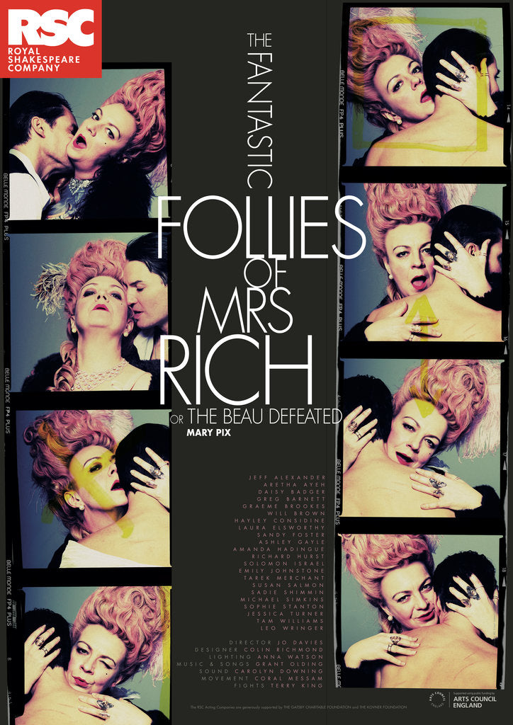 Detail of The Fantastic Folliew of Mrs Rich, 2018 by Royal Shakespeare Company