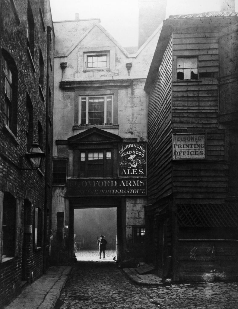 Detail of The Oxford Arms, Warwick Lane, London by Unknown