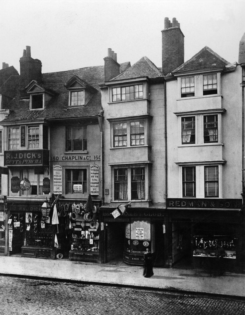 Detail of Borough High Street, Southwark by Unknown