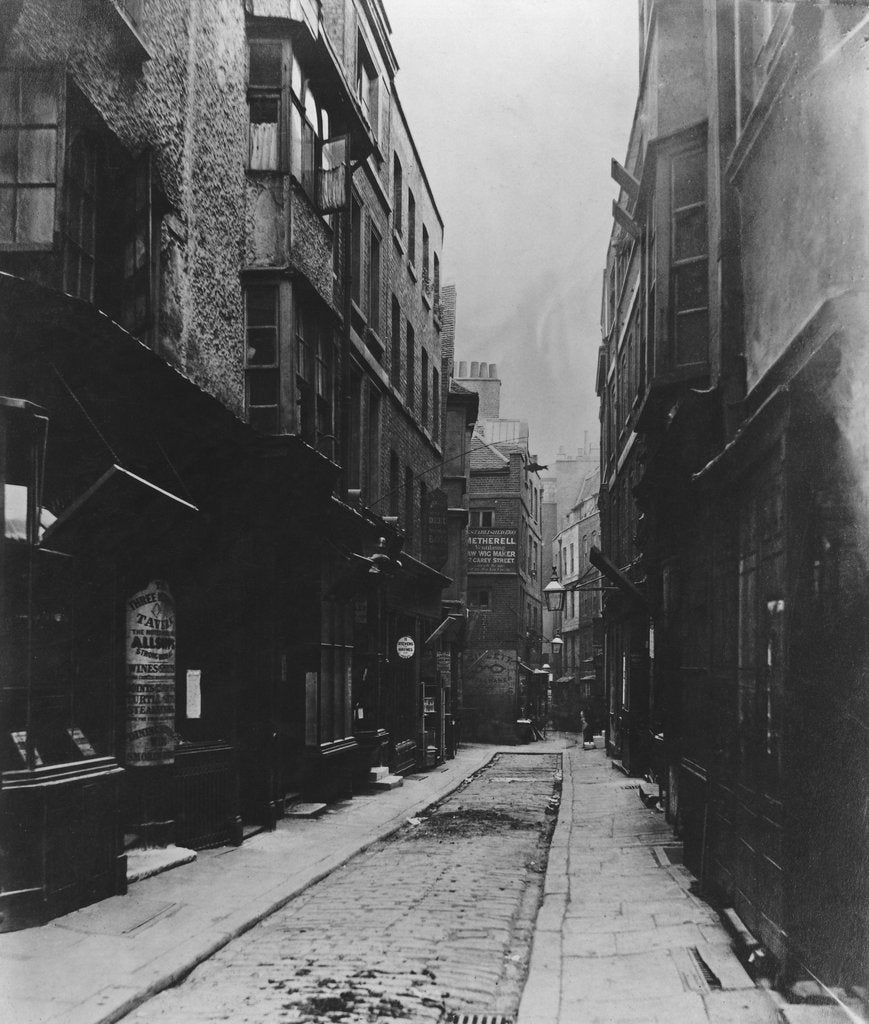 Detail of Bell Yard, Fleet Street by Unknown