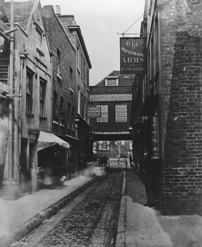 Detail of Lane off Church Street, Chelsea by Unknown