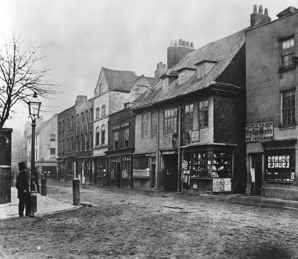Detail of Shops in Church Street, Lambeth by Unknown