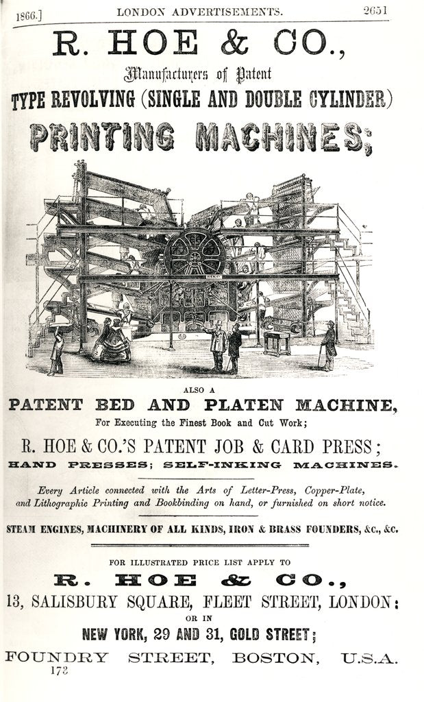 Detail of Advertisement for R by Unknown