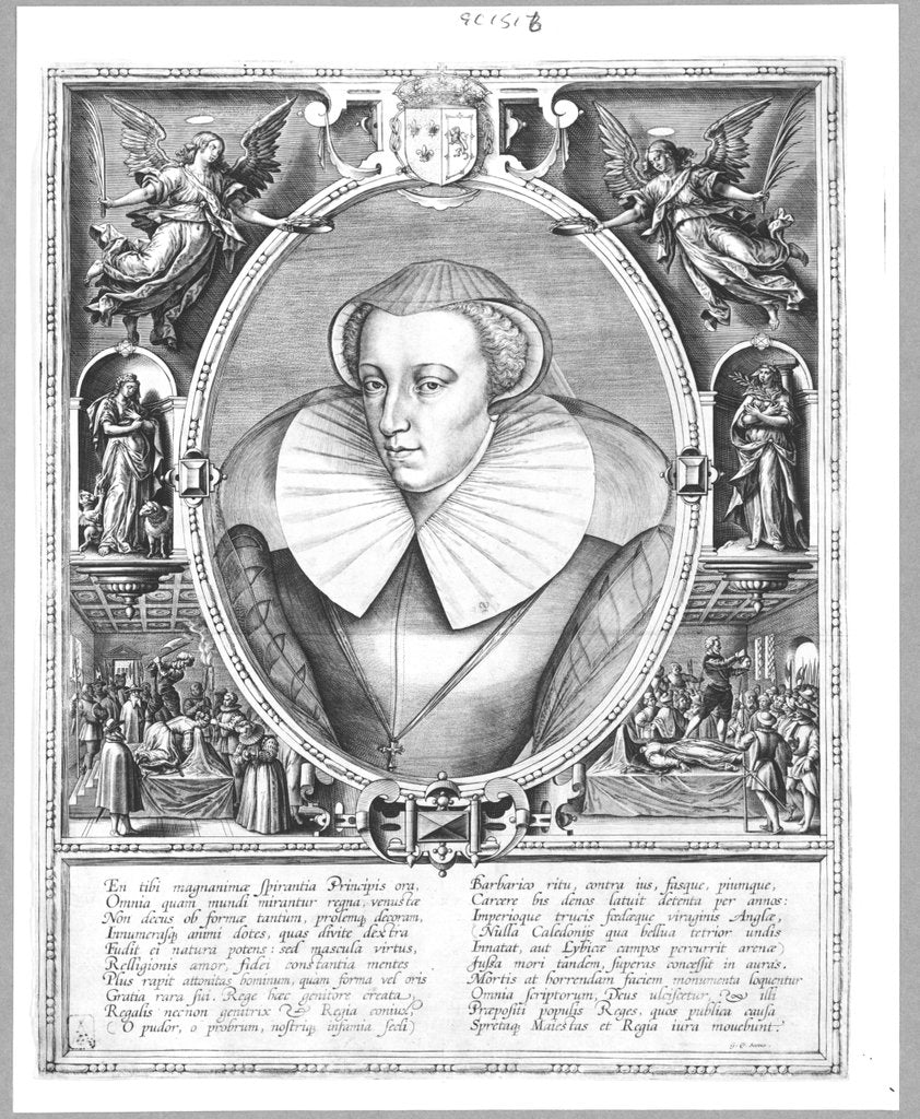 Detail of Mary Queen of Scots by Anonymous