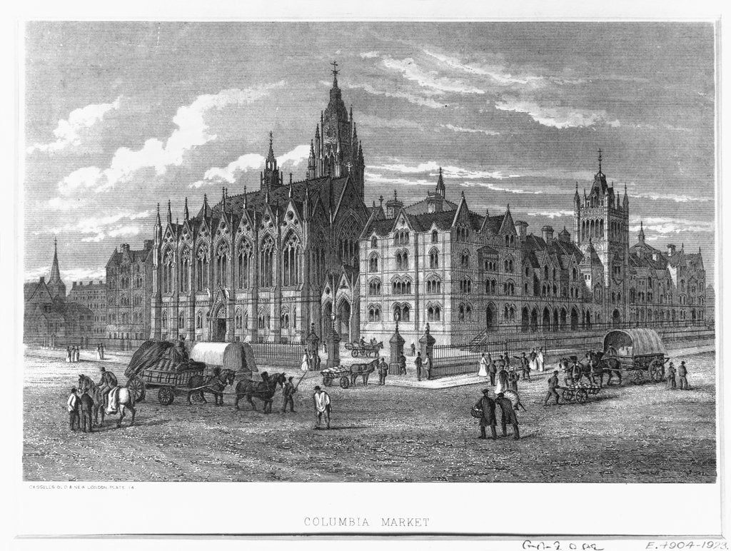 Detail of Columbia Market in Bethnal Green by Anonymous