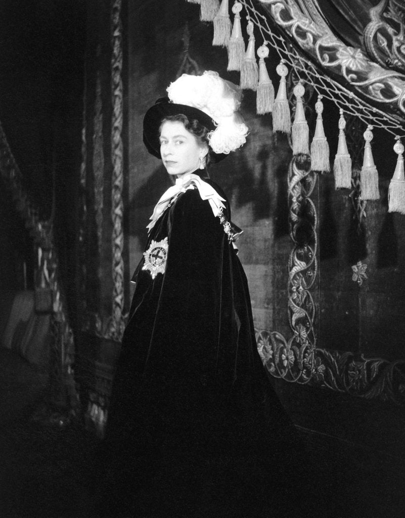 Detail of Queen Elizabeth II by Cecil Beaton