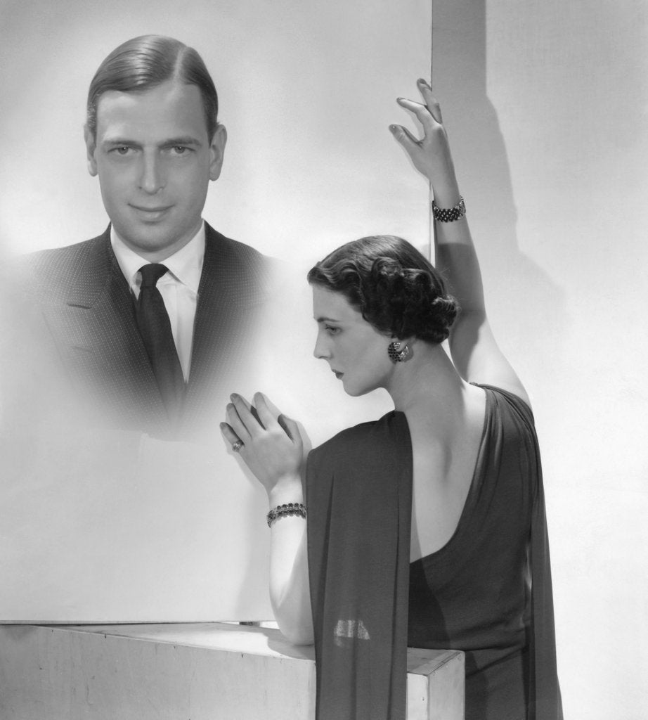 Detail of The Duke and Duchess of Kent by Cecil Beaton