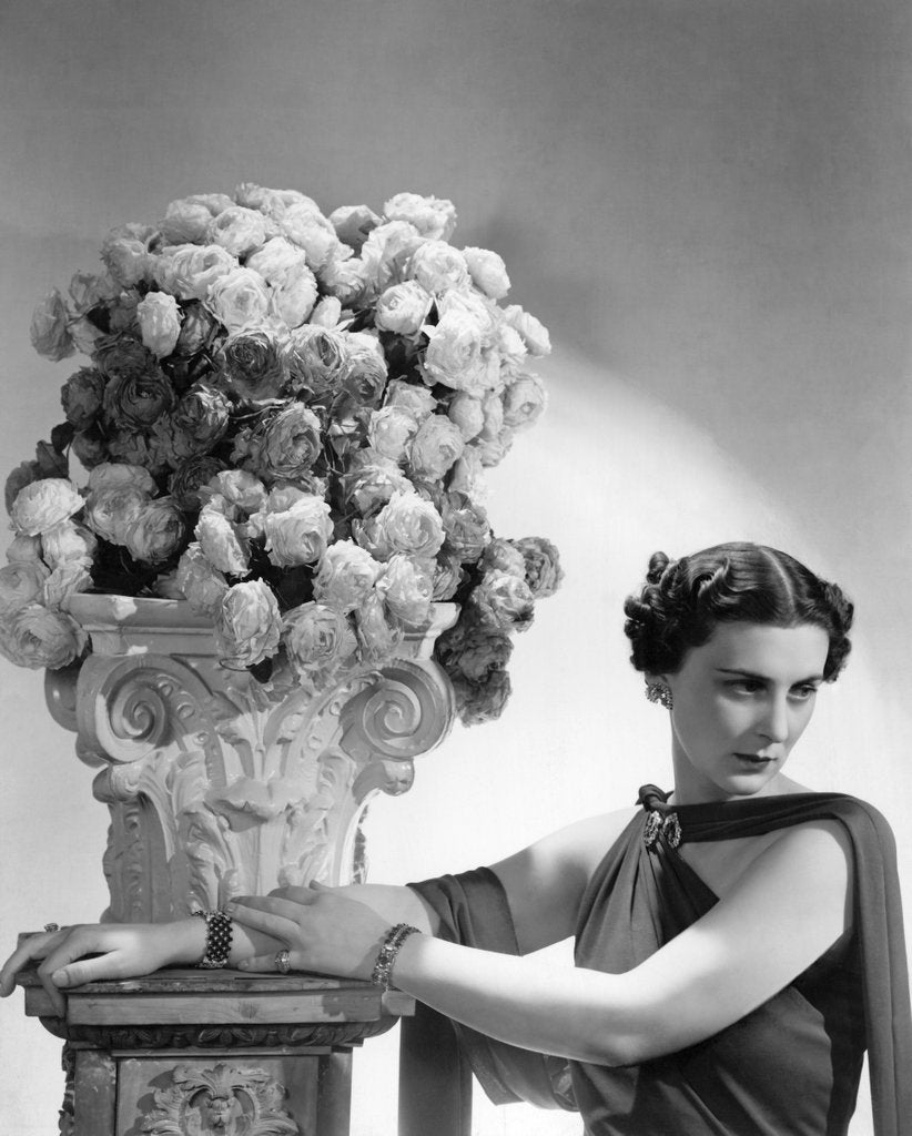 Detail of The Duchess of Kent by Cecil Beaton