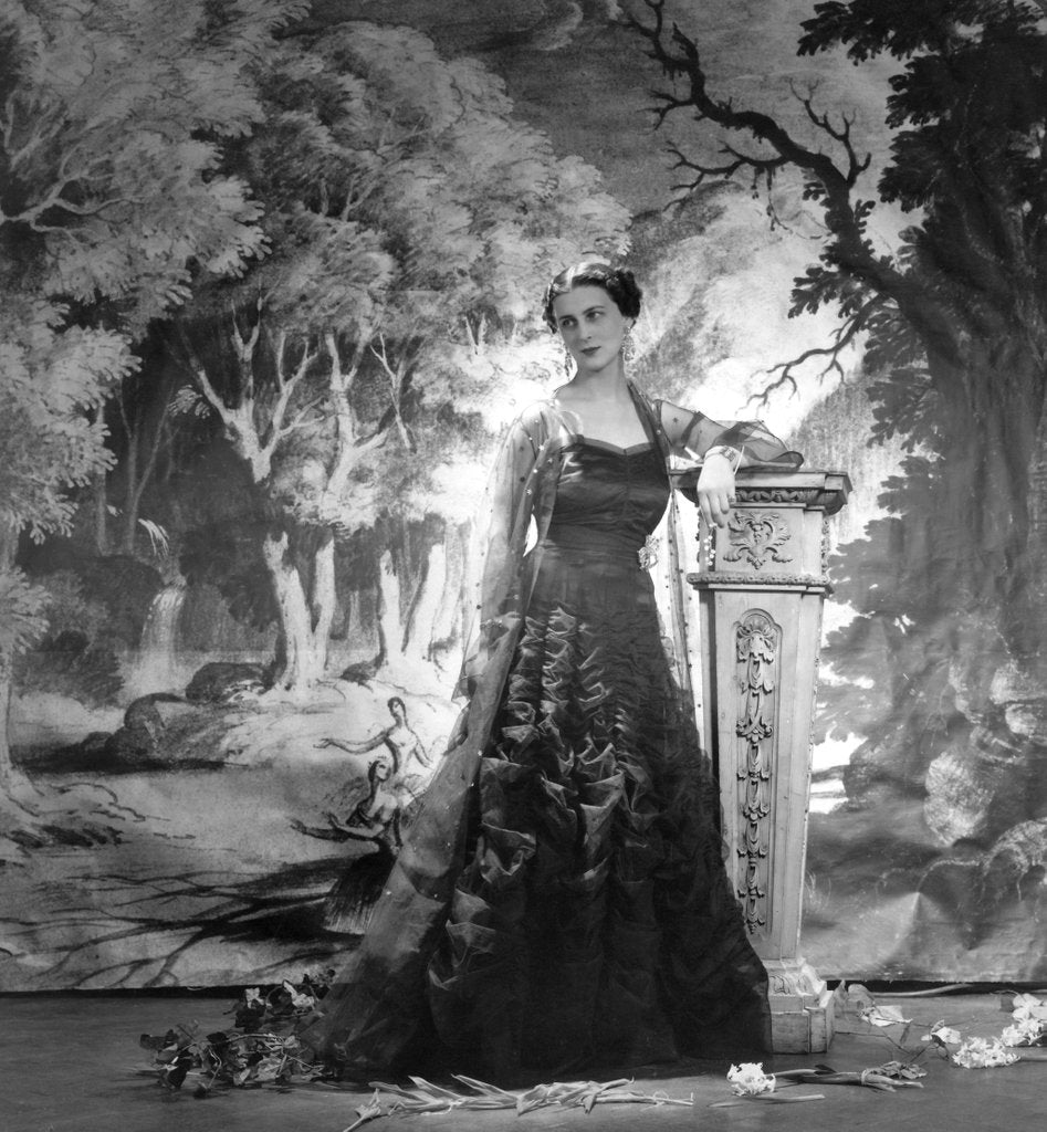 Detail of The Duchess of Kent by Cecil Beaton