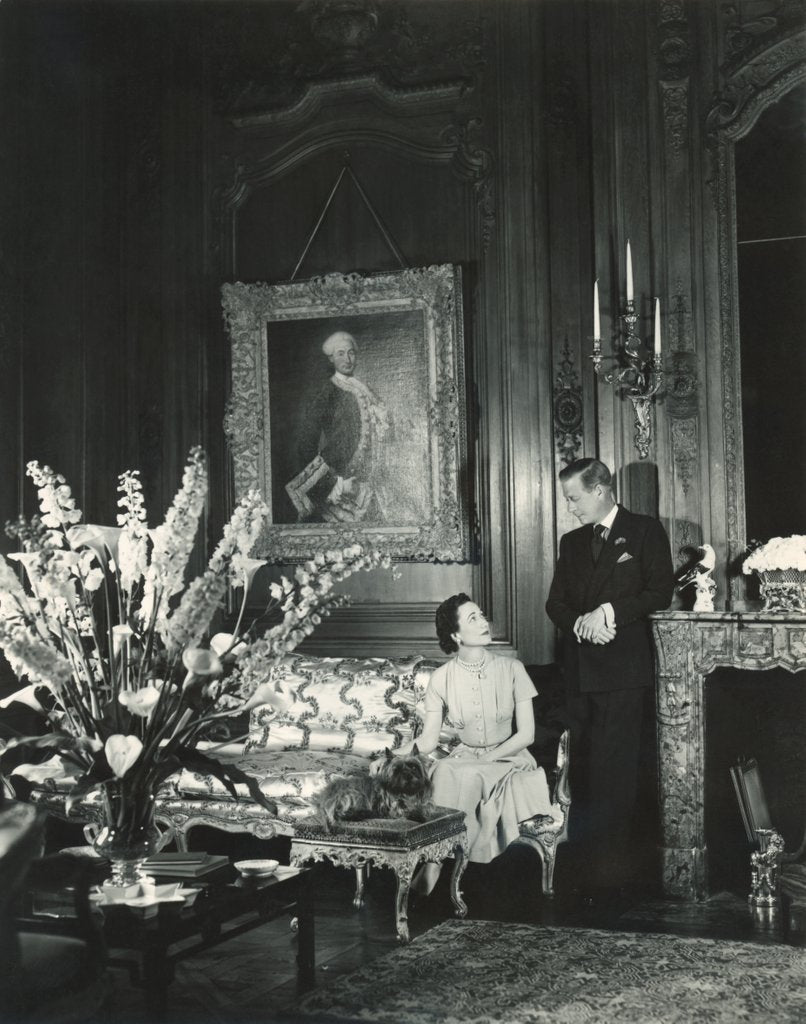 Detail of The Duke and Duchess of Windsor by Cecil Beaton