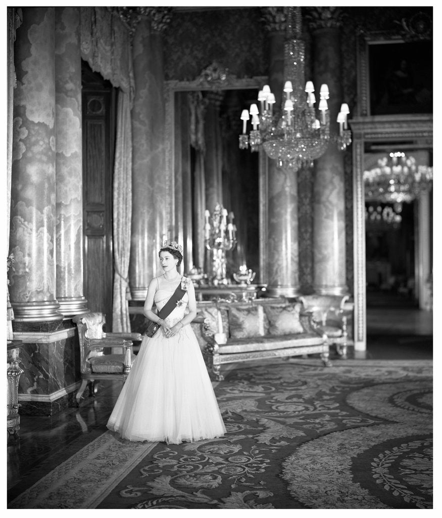 Detail of Queen Elizabeth II by Cecil Beaton
