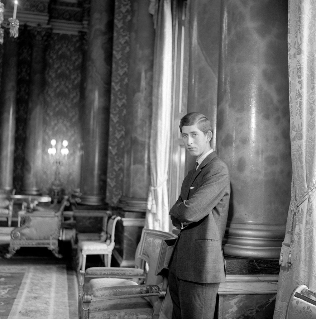Detail of Prince Charles by Cecil Beaton