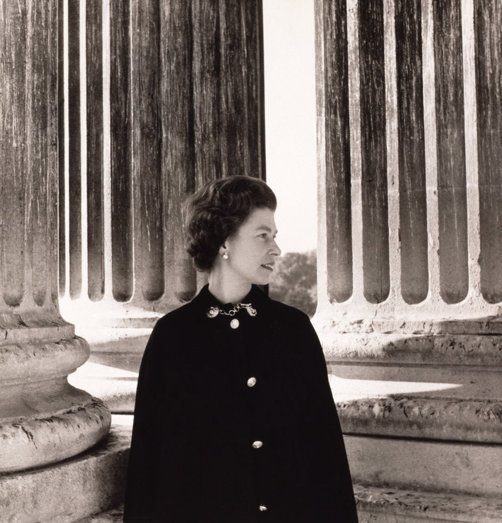 Detail of Queen Elizabeth II by Cecil Beaton