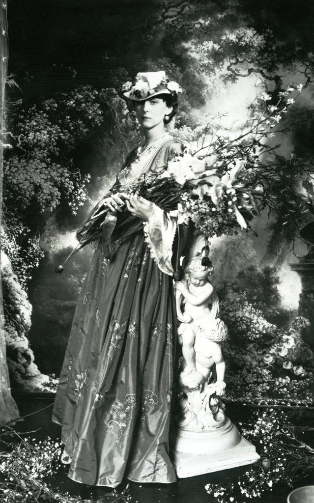 Detail of The Duchess of Kent by Cecil Beaton