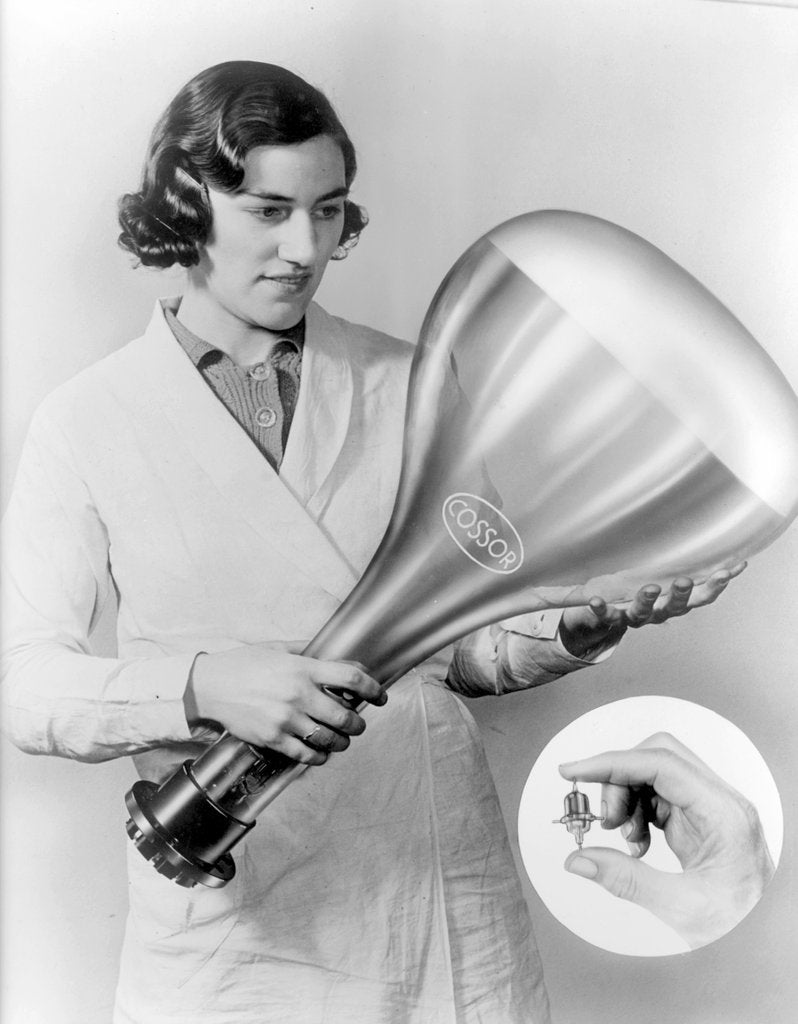 Detail of A television tube, Kelvin Works by Anonymous