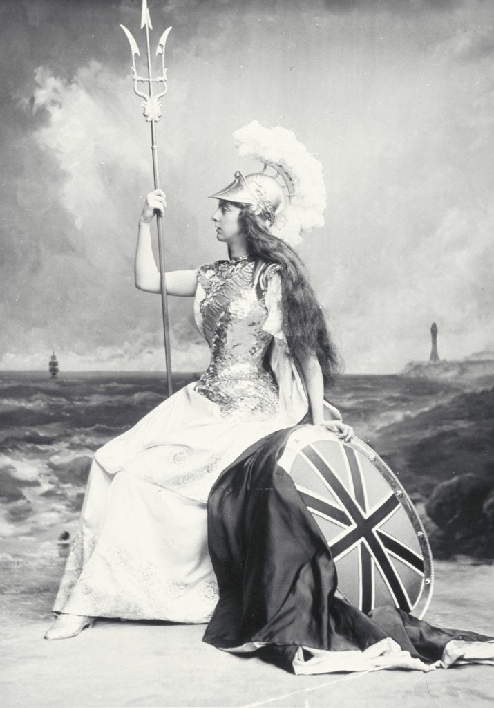 Detail of Baroness Wolverton by Lafayette Portrait Studios