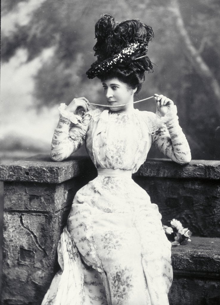 Detail of Lady De Bathe by Lafayette Portrait Studios