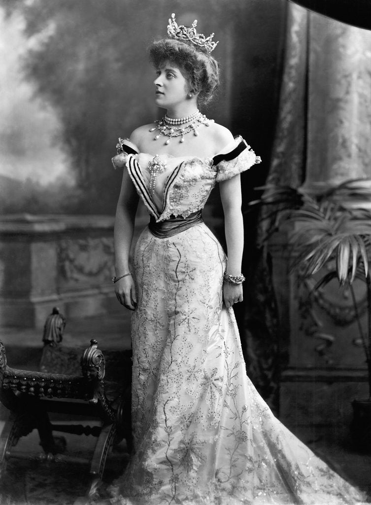 Detail of Lady Carnarvon by Lafayette Portrait Studios