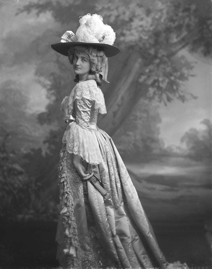 Detail of Dame Lilian Braithwaite by Lafayette Portrait Studios