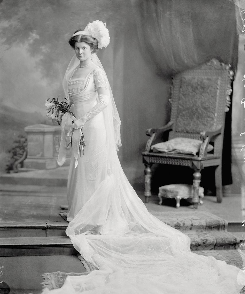 Detail of Hon Muriel Burns by Lafayette Portrait Studios