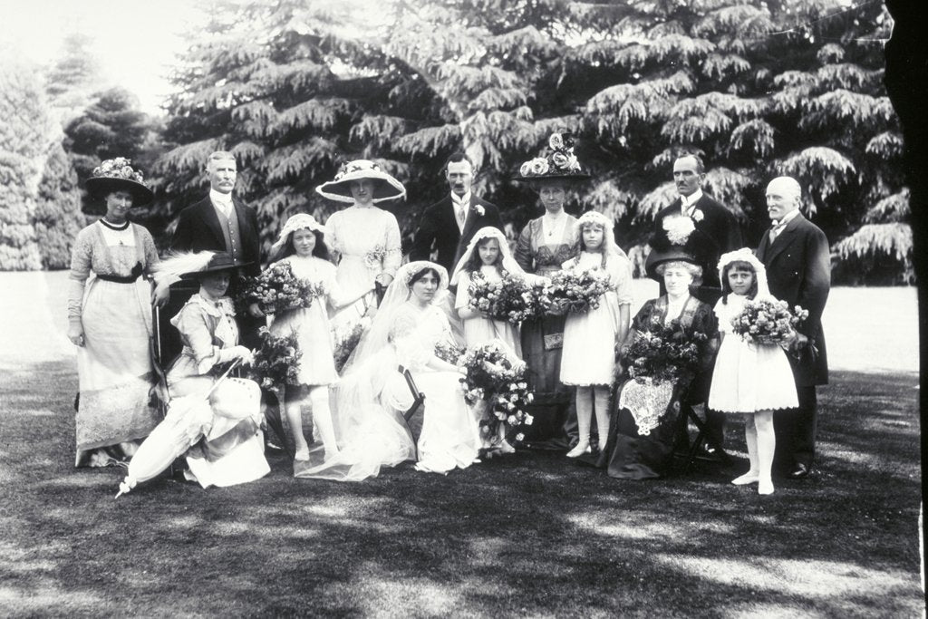 Detail of Miss Croswaite Wedding by Lafayette Portrait Studios