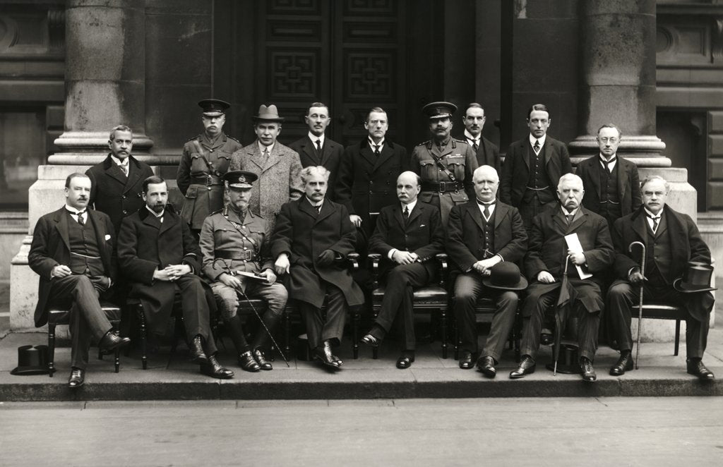 Detail of National War Conference by Lafayette Portrait Studios