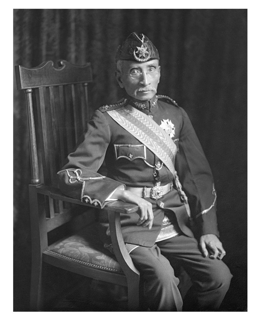 Detail of Sultan of Perak by Lafayette Portrait Studios